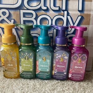 Bath and Body Works Disney Princess Hand Soap Collection